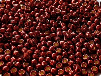 KORALIKI TOHO 8/0 METALLIC brick red (PF564) 10g