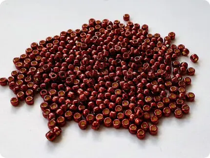 KORALIKI TOHO 8/0 METALLIC brick red (PF564) 10g