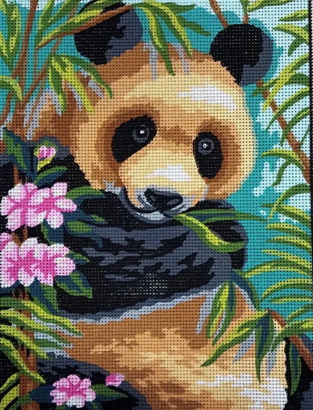 Kanwa z nadrukiem PANDA (6238)