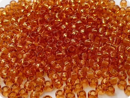 KORALIKI TOHO 8/0 TRANSPARENT topaz (2C) 10g