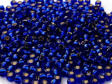 KORALIKI TOHO 8/0 SILVER LINED cobalt (28) 10g