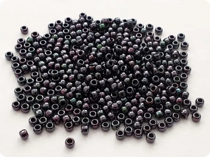 KORALIKI TOHO 8/0 METALLIC amethyst gun metal (90) 10 g