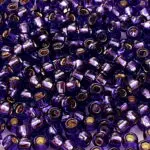KORALIKI TOHO 8/0 SILVER LINED purple (2224) 10g