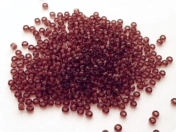 KORALIKI TOHO 8/0 TRANSPARENT med amethyst (6B)10g