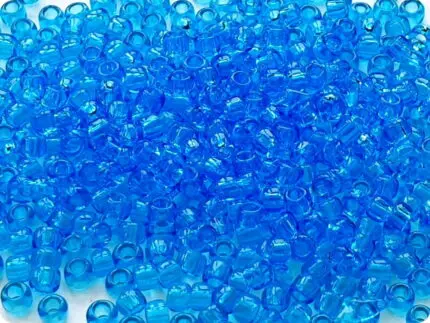 KORALIKI TOHO 8/0 TRANSPARENT dark aquamarine (3B) 10 g