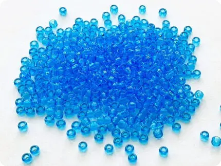 KORALIKI TOHO 8/0 TRANSPARENT dark aquamarine (3B) 10 g