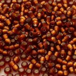 KORALIKI TOHO 8/0 SILVER LINED frosted smoky topaz (34F) 10g