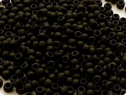 KORALIKI TOHO 8/0 OPAQUE frosted jet (49F) 10g