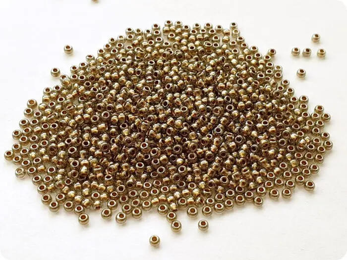 KORALIKI TOHO 11/0 GOLD LINED black diamond (993) 10g