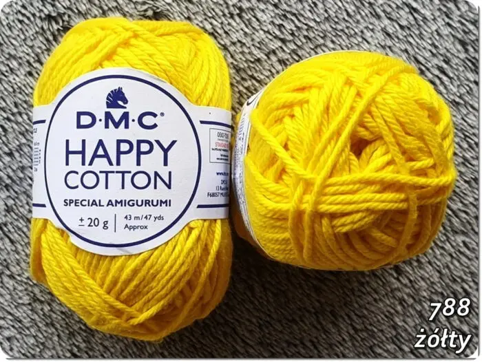 Włóczka DMC HAPPY COTTON do AMIGURUMI 20g/43m - 100% bawełna