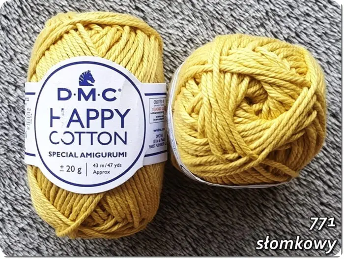 Włóczka DMC HAPPY COTTON do AMIGURUMI 20g/43m - 100% bawełna