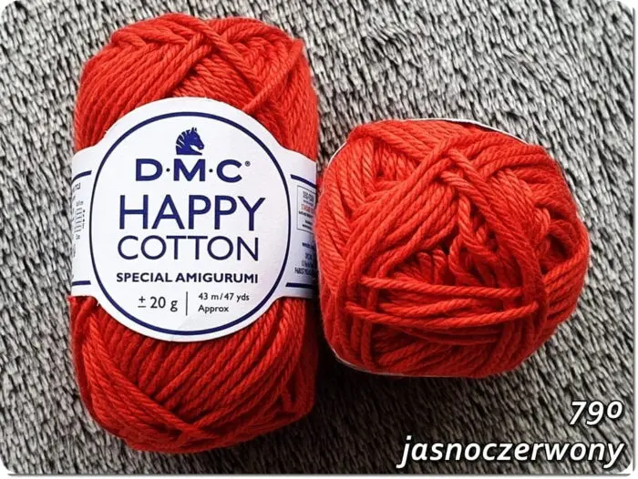 Włóczka DMC HAPPY COTTON do AMIGURUMI 20g/43m - 100% bawełna