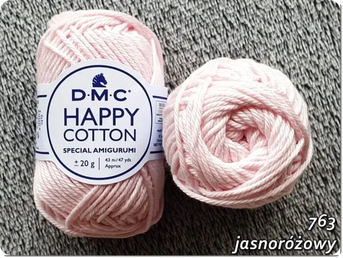 Włóczka DMC HAPPY COTTON do AMIGURUMI 20g/43m - 100% bawełna