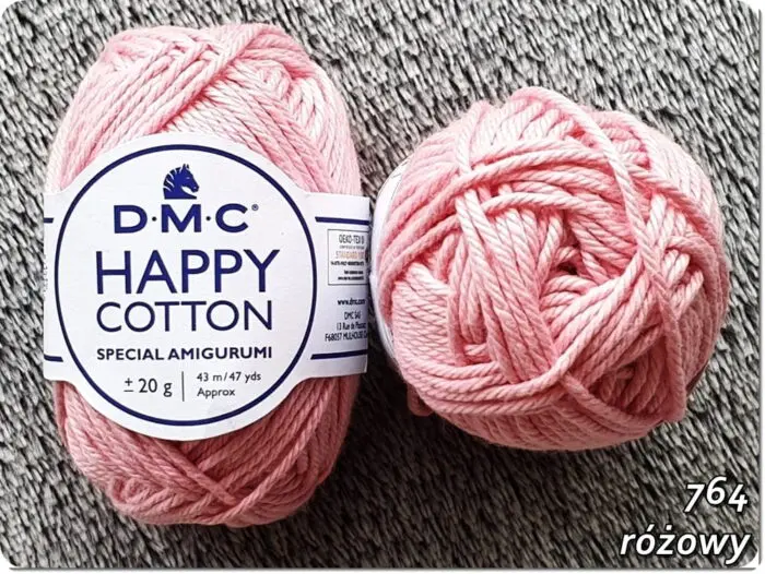 Włóczka DMC HAPPY COTTON do AMIGURUMI 20g/43m - 100% bawełna
