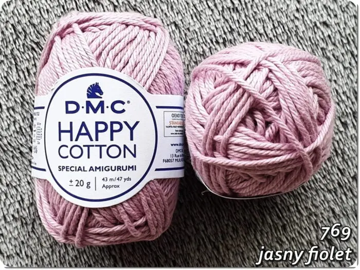 Włóczka DMC HAPPY COTTON do AMIGURUMI 20g/43m - 100% bawełna