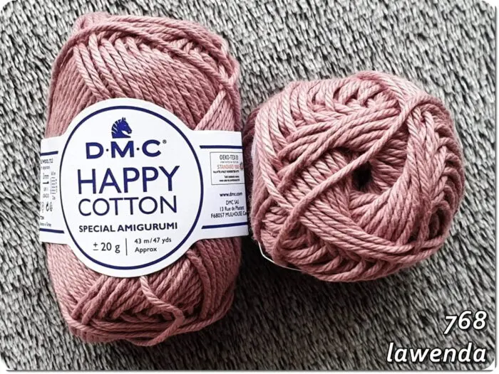 Włóczka DMC HAPPY COTTON do AMIGURUMI 20g/43m - 100% bawełna