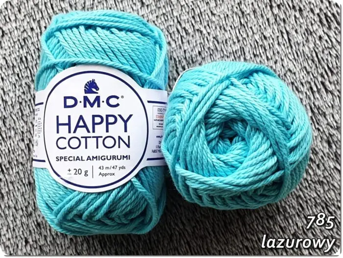 Włóczka DMC HAPPY COTTON do AMIGURUMI 20g/43m - 100% bawełna