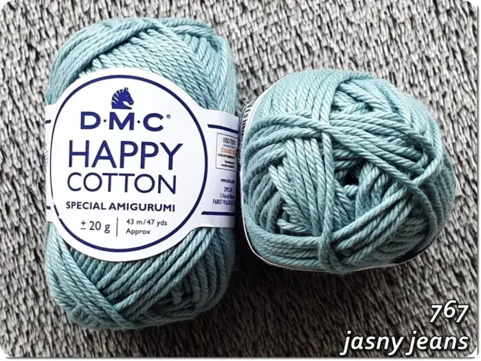 Włóczka DMC HAPPY COTTON do AMIGURUMI 20g/43m - 100% bawełna