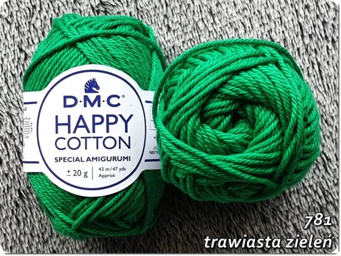 Włóczka DMC HAPPY COTTON do AMIGURUMI 20g/43m - 100% bawełna