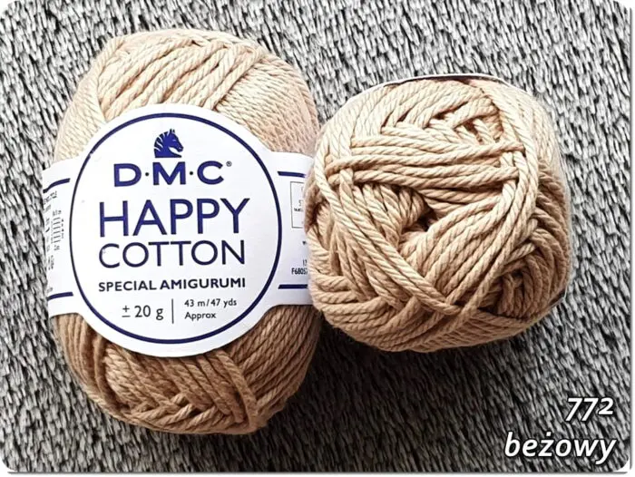 Włóczka DMC HAPPY COTTON do AMIGURUMI 20g/43m - 100% bawełna