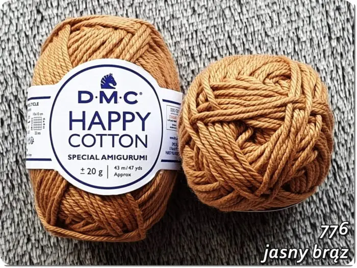 Włóczka DMC HAPPY COTTON do AMIGURUMI 20g/43m - 100% bawełna