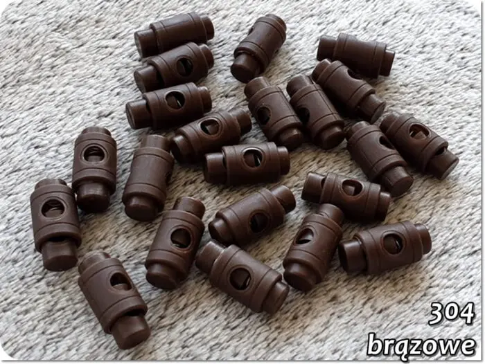 STOPERY regulatory do sznurków plastikowe