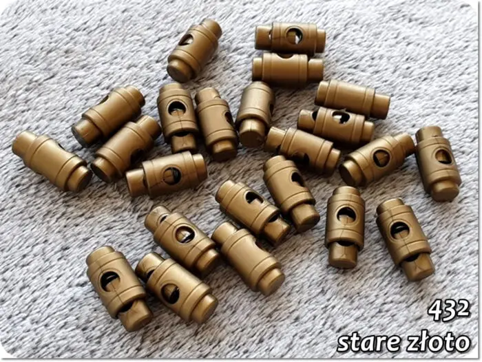 STOPERY regulatory do sznurków plastikowe