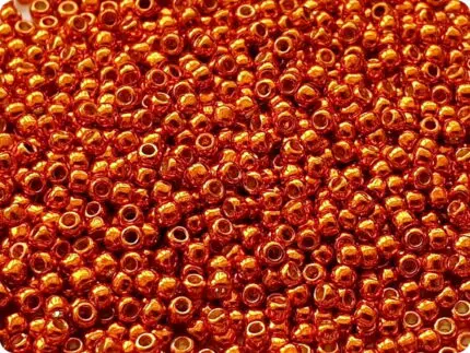 KORALIKI TOHO 11/0 METALLIC saffron (PF562) 10g