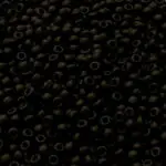 KORALIKI TOHO 11/0 OPAQUE frosted jet (49F) 10g