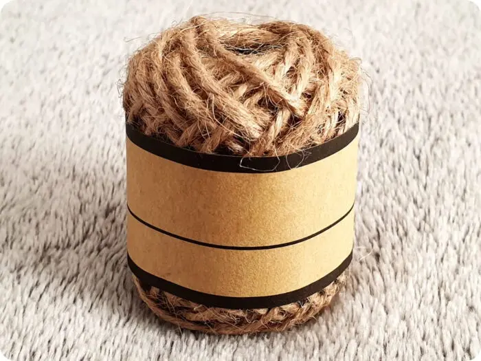 Sznurek NATURALNY JUTOWY KONOPNY GRUBY (10m)