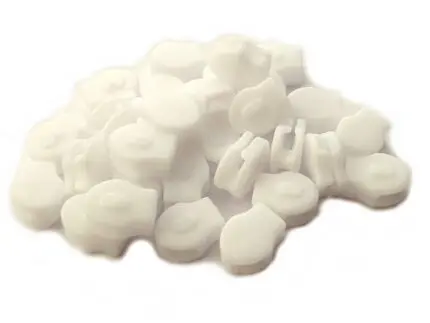 SUWAK WODZIK 3 mm bez PRZYWIESZKI - PLASTIKOWY BIAŁY