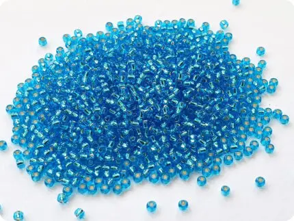 KORALIKI TOHO 11/0 SILVER LINED dark aqua (23B) 10g