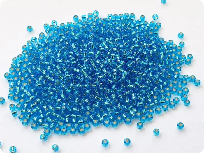 KORALIKI TOHO 11/0 SILVER LINED dark aqua (23B) 10g