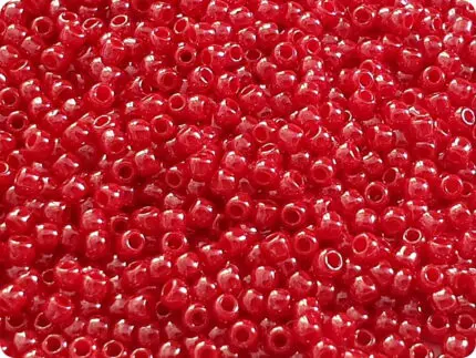 KORALIKI TOHO 11/0 OPAQUE lustered  cherry (125) 10g