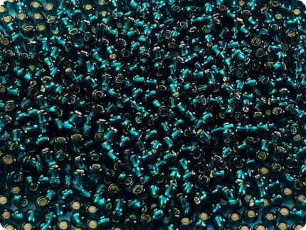 KORALIKI TOHO 11/0 SILVER LINED teal (27BD) 10g