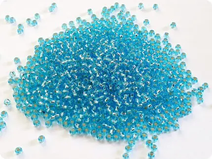 KORALIKI TOHO 11/0 SILVER LINED aquamarine (23)10g