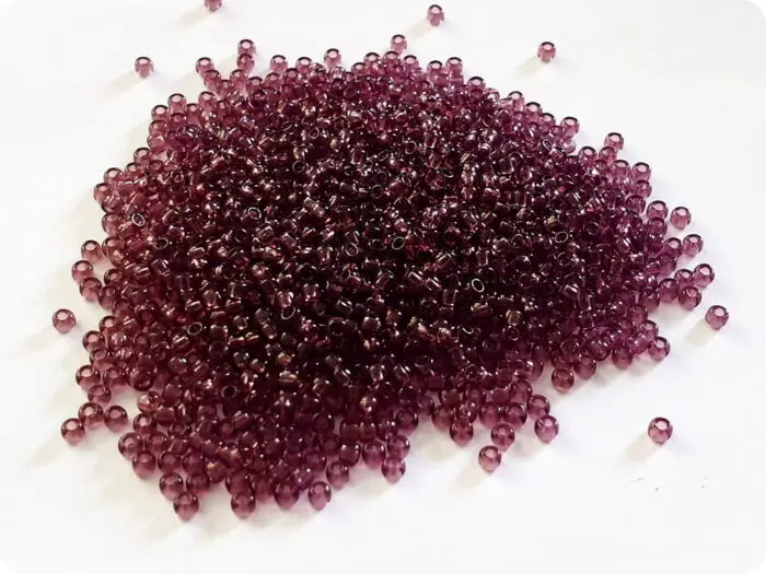 KORALIKI TOHO 11/0 TRANSPARENT med amethyst (6B)10g