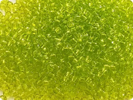KORALIKI TOHO 11/0 TRANSPARENT lime green (4) 10 g
