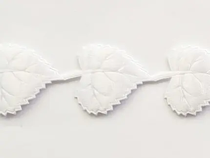 APLIKACJE NA TAŚMIE LISTKI ATŁASOWE 4/3 cm (wz 23)