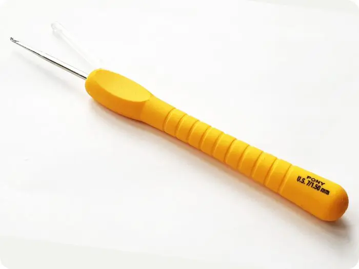 Szydełko metalowe PONY EASY GRIP z miękką rączką 0,6mm-1,75mm - obrazek 6