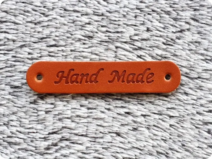 METKA NASZYWKA - HANDMADE z ekoskóry (02/A)