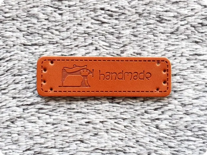 METKA NASZYWKA - HANDMADE z ekoskóry (01/A)