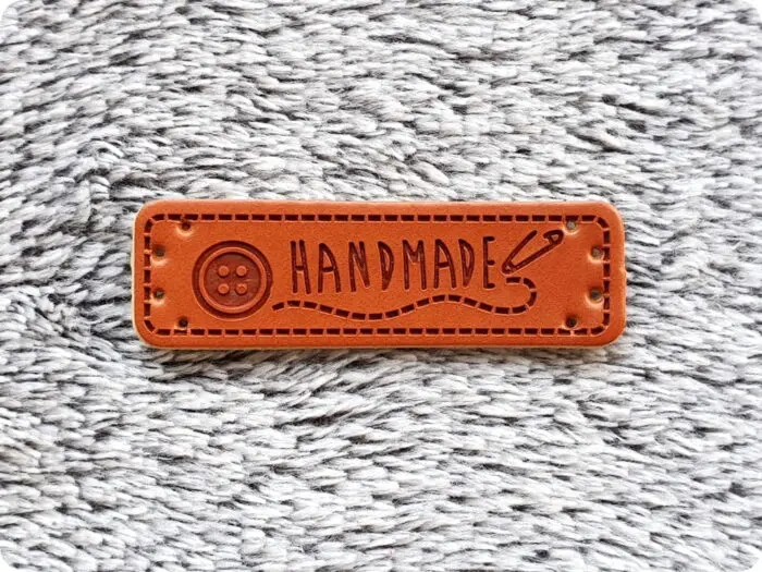 METKA NASZYWKA - HANDMADE z ekoskóry (01/B)