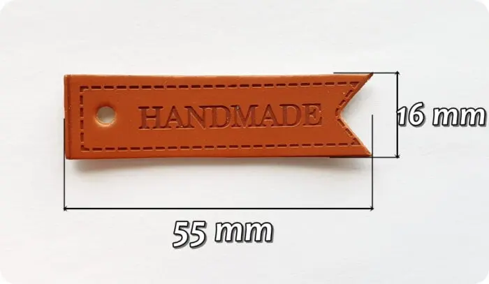 METKA NASZYWKA - HANDMADE z ekoskóry (01/C)