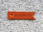 METKA NASZYWKA - HANDMADE z ekoskóry (01/C)