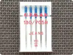 Igły półpłaskie do maszyny JEANS (Organ) 5sztuk