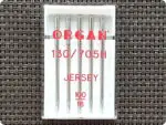 Igły półpłaskie do maszyny JERSEY (Organ) 5sztuk