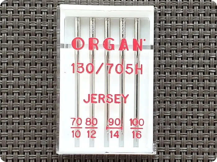 Igły półpłaskie do maszyny JERSEY (Organ) 5sztuk