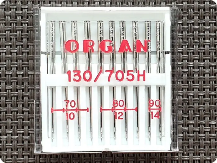 Igły półpłaskie do maszyny STANDARD (Organ) 10sztuk