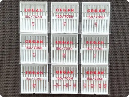Igły półpłaskie do maszyny STANDARD (Organ) 10sztuk